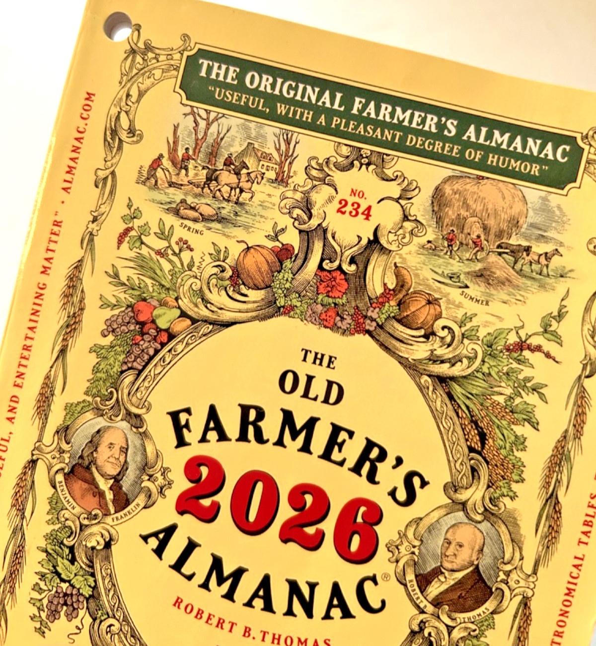 The 2026 Old Farmer&rsquo;s Almanac Trade Edition (Paperback) Gardening Weather No.234