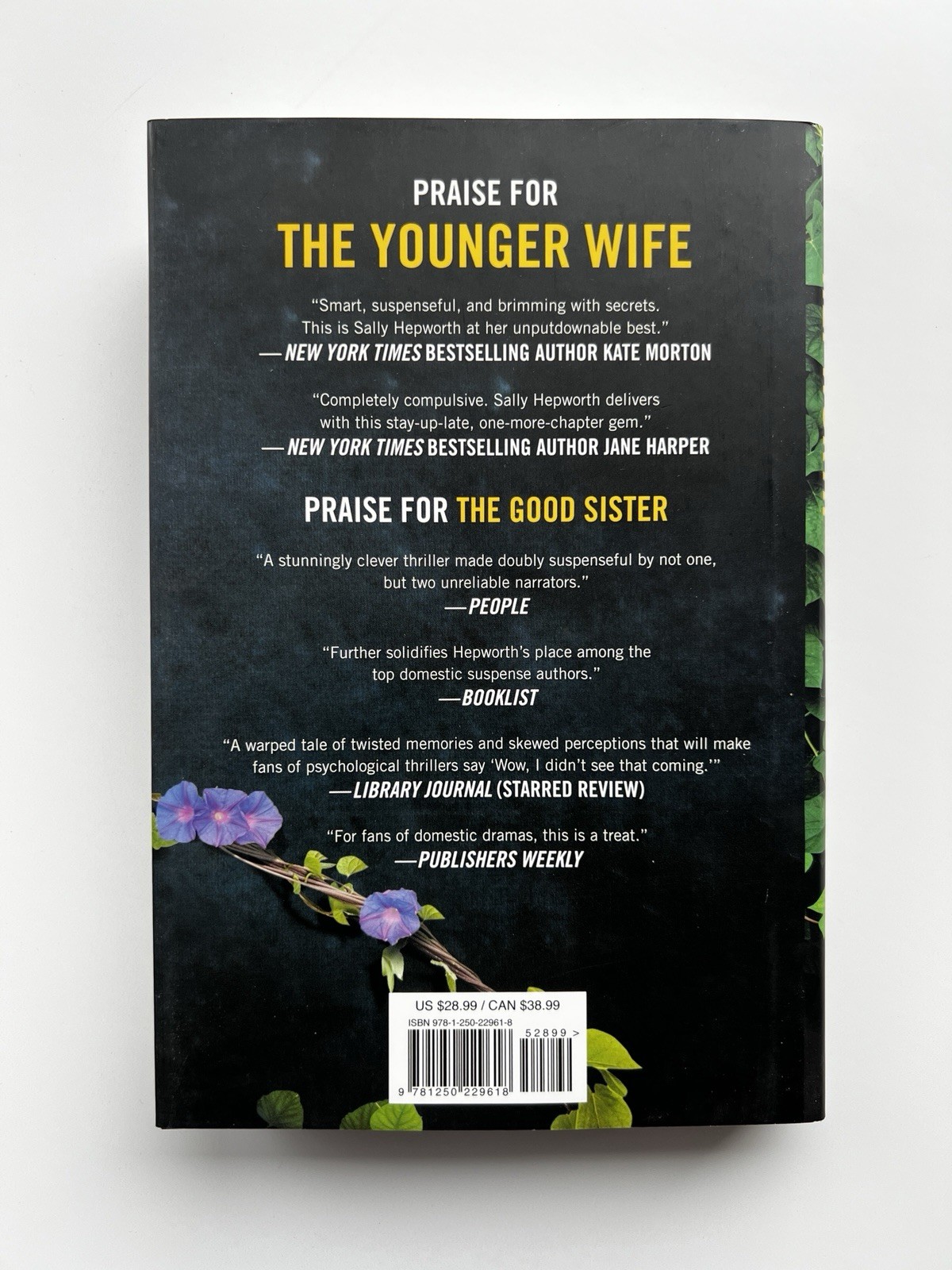 The Younger Wife by Sally Hepworth, First St. Martin&rsquo;s Press Edition, Hardback
