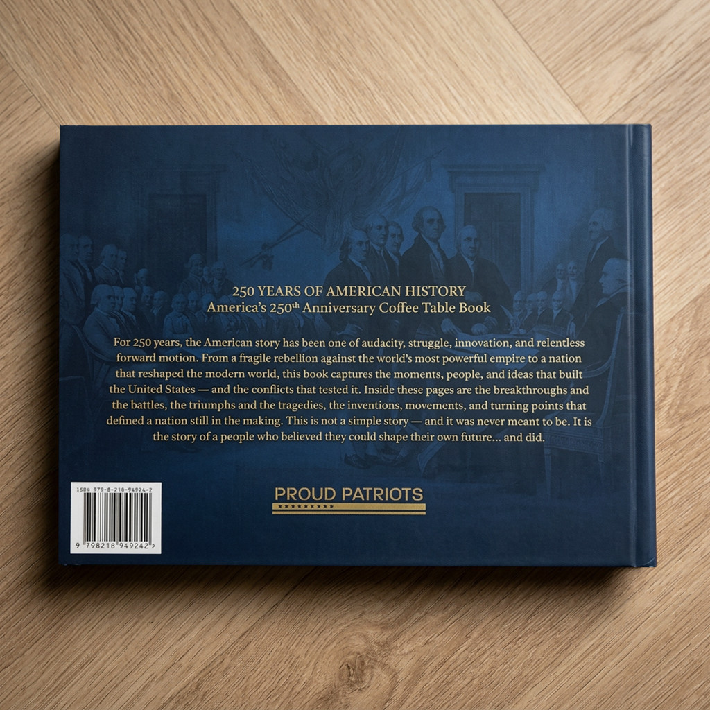 250 Years of American History: America&rsquo;s 250th Anniversary Coffee Table Book (20