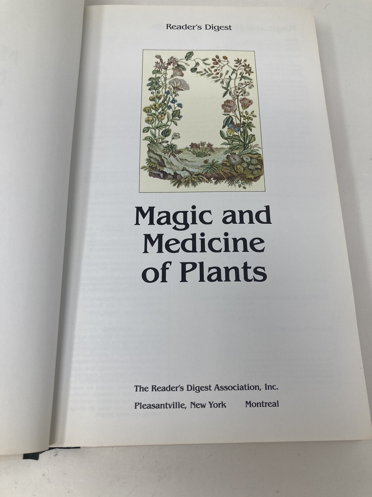 Reader&rsquo;s Digest Magic and Medicine of Plants HB -1988- 464 pages-GOOD
