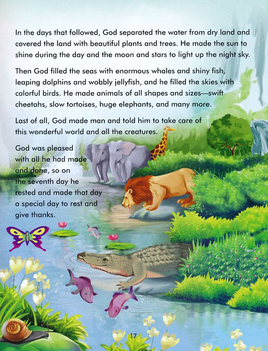 SALE! Complete Illustrated Children&rsquo;s Bible, Hardback, Full Color, 400+ Pages