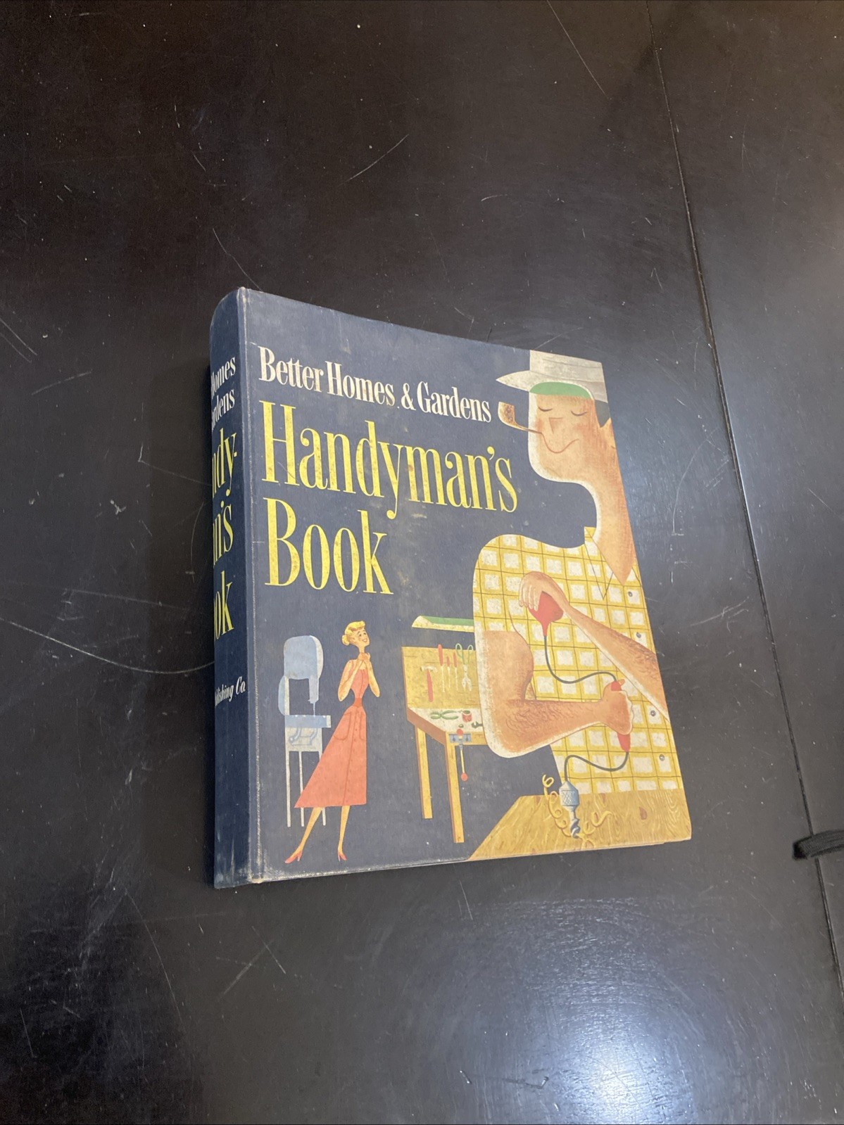 Vintage Better Homes & Gardens Handyman&rsquo;s Book 5 Ring Binder with 400 Pages 1966