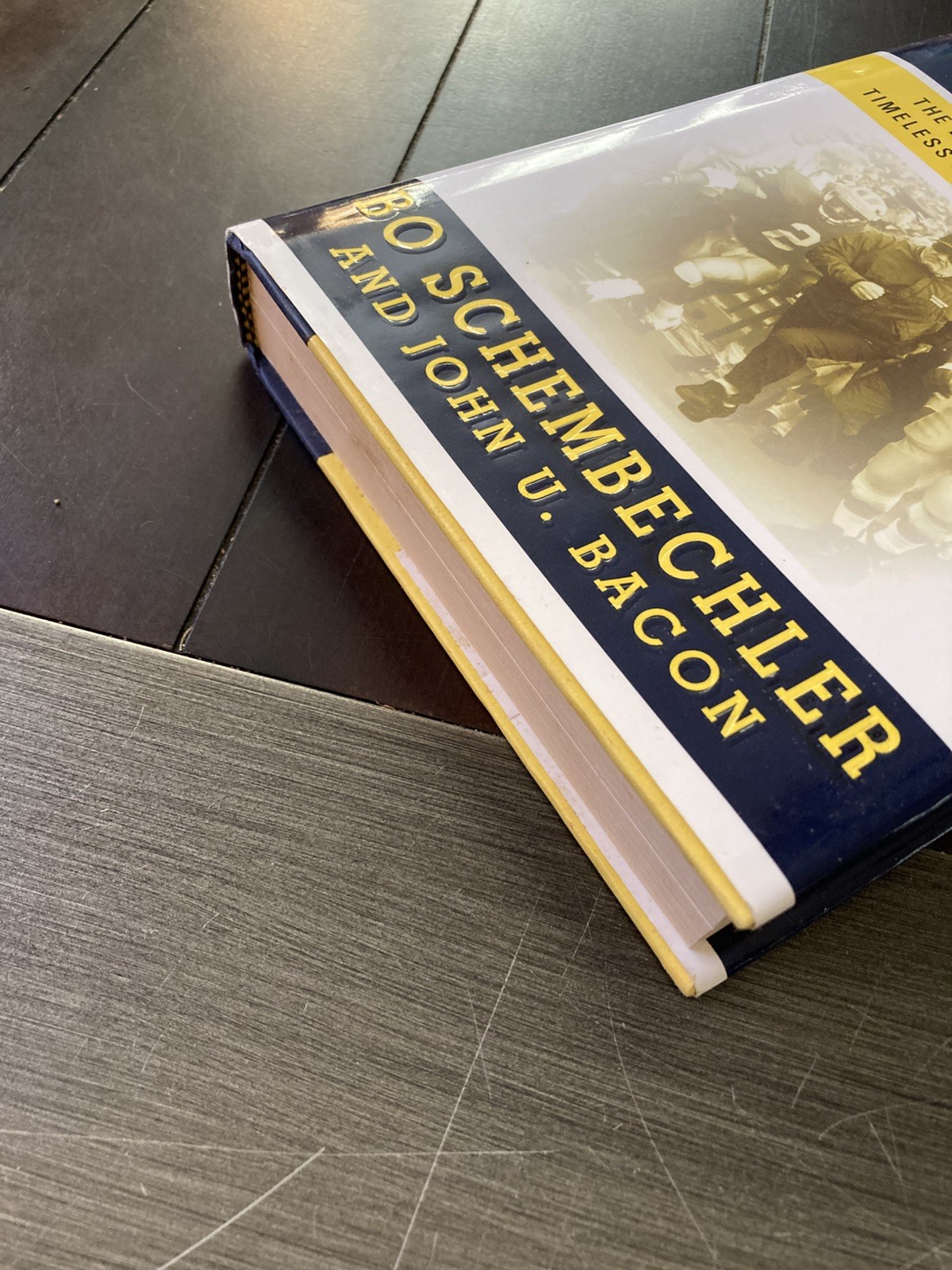 Bo&rsquo;s Lasting Lessons by Schembechler/Bacon 2007 Signed First Edition Hardcover
