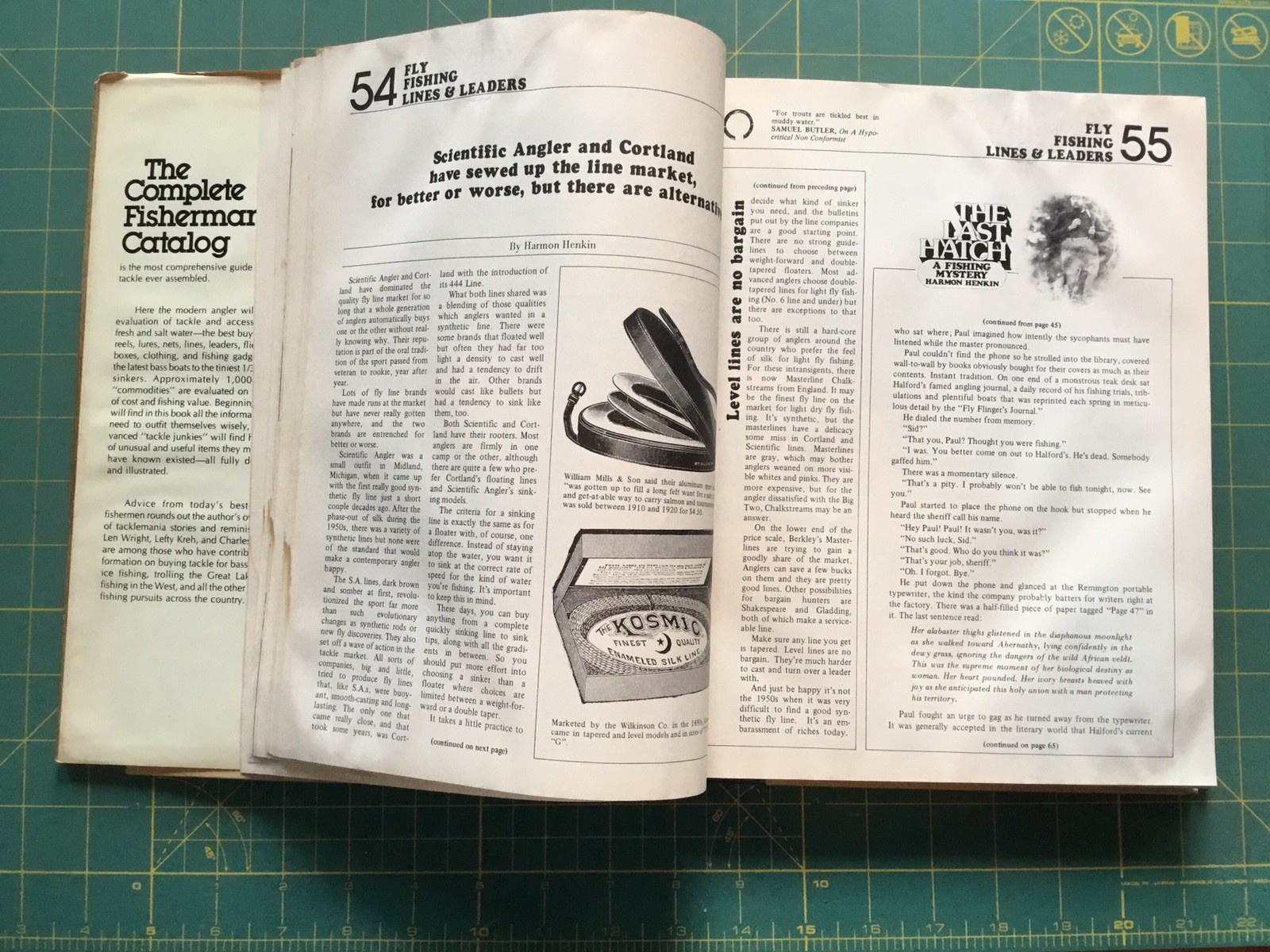 1977 The Complete Fisherman&rsquo;s Catalog, 464Pages Book Many Pictures