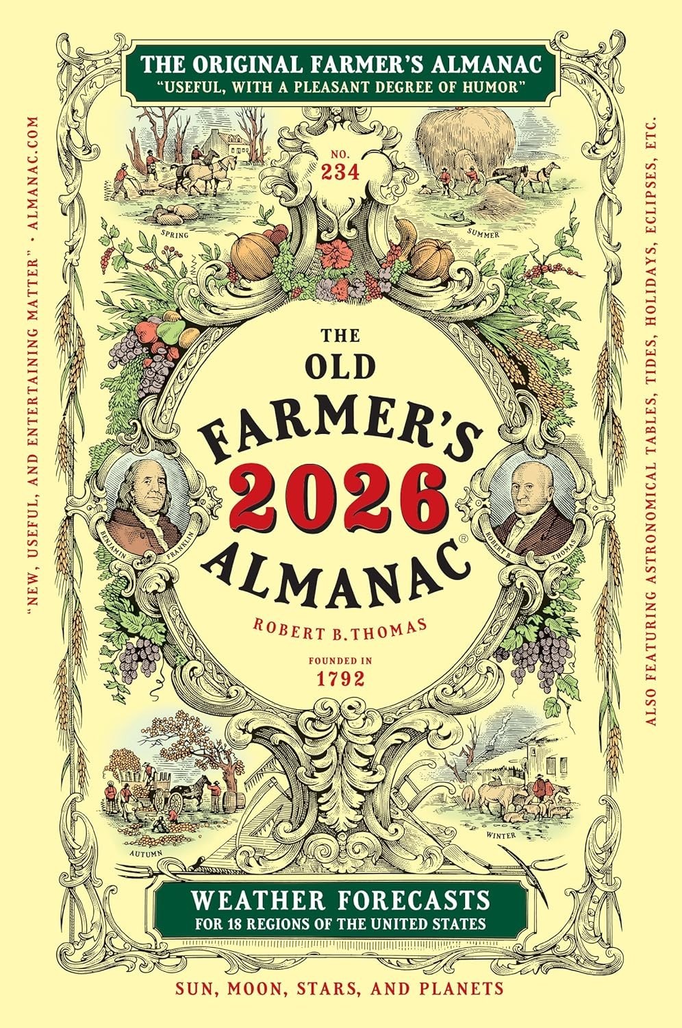The 2026 Old Farmer&rsquo;s Almanac Trade Edition (Paperback or Softback)