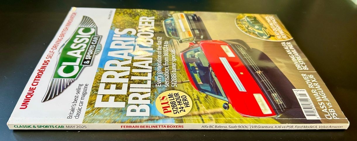 Classic & Sports Car Auto Magazine * May 2025 * Ferrari&rsquo;s Brilliant Boxer