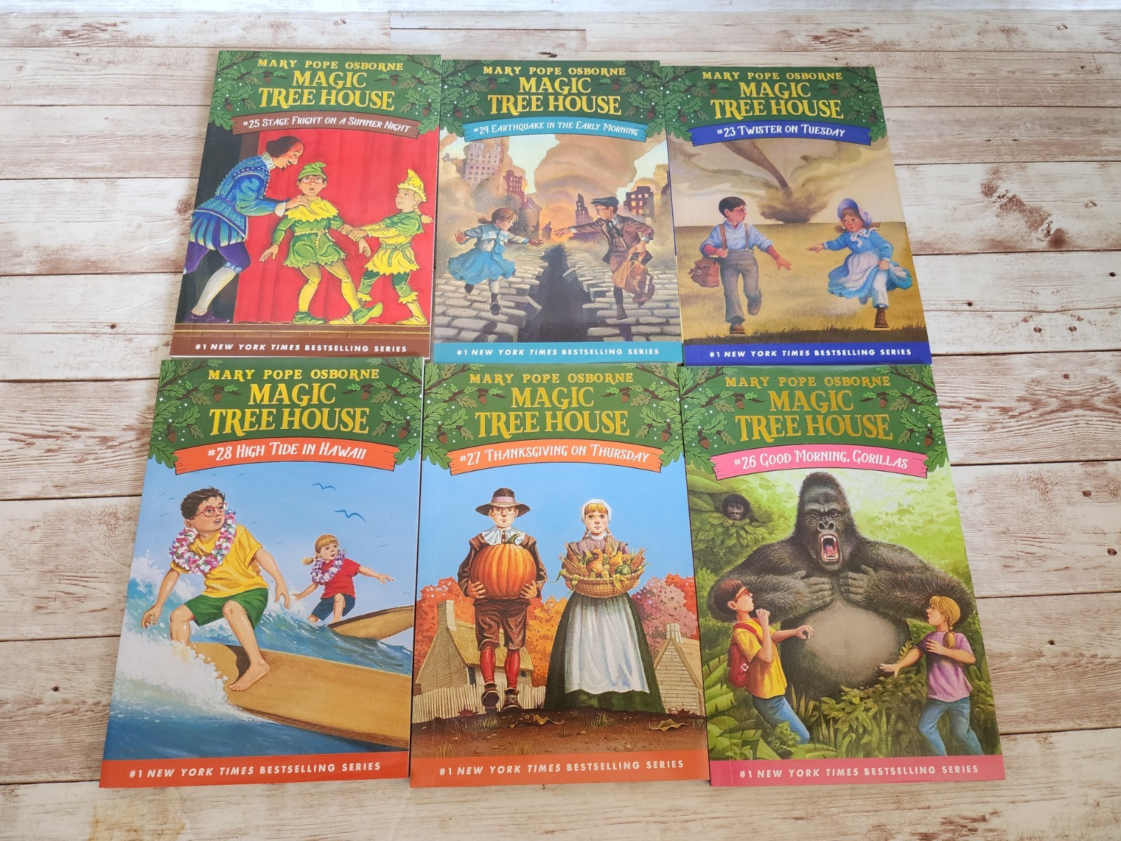 Magic Tree House Complete Book Set 1-28 by Mary Pope Osborne Children&rsquo;s Magical