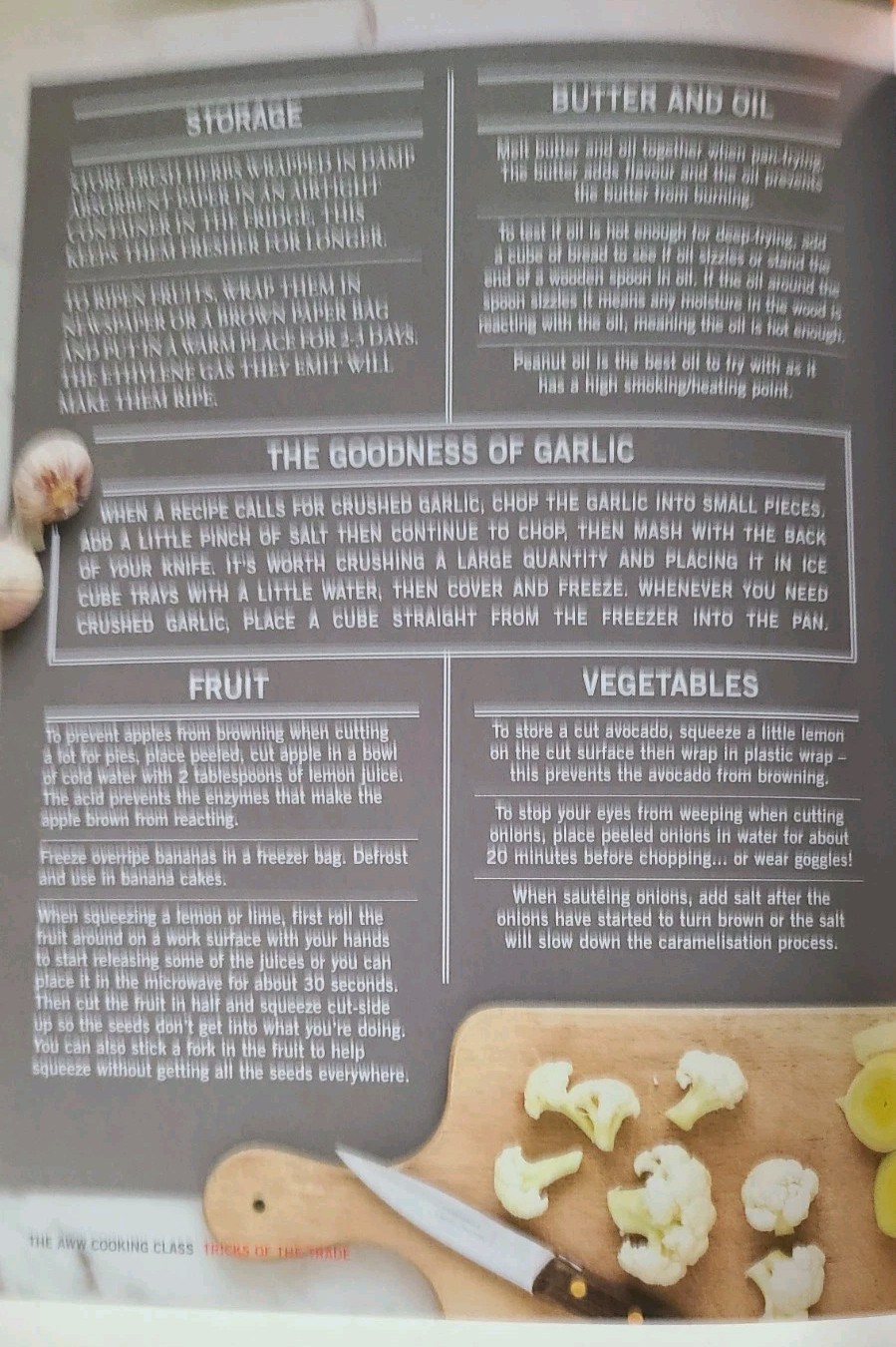 The AWW Cooking School Australian Women&rsquo;s Weekly Learn To Cook 688 Pages 2012