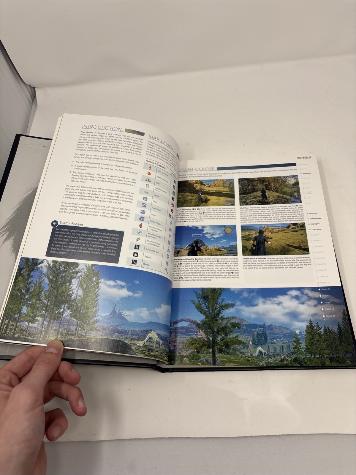 Final Fantasy XV Collector&rsquo;s Edition Hardback Strategy Game Guide NO Poster