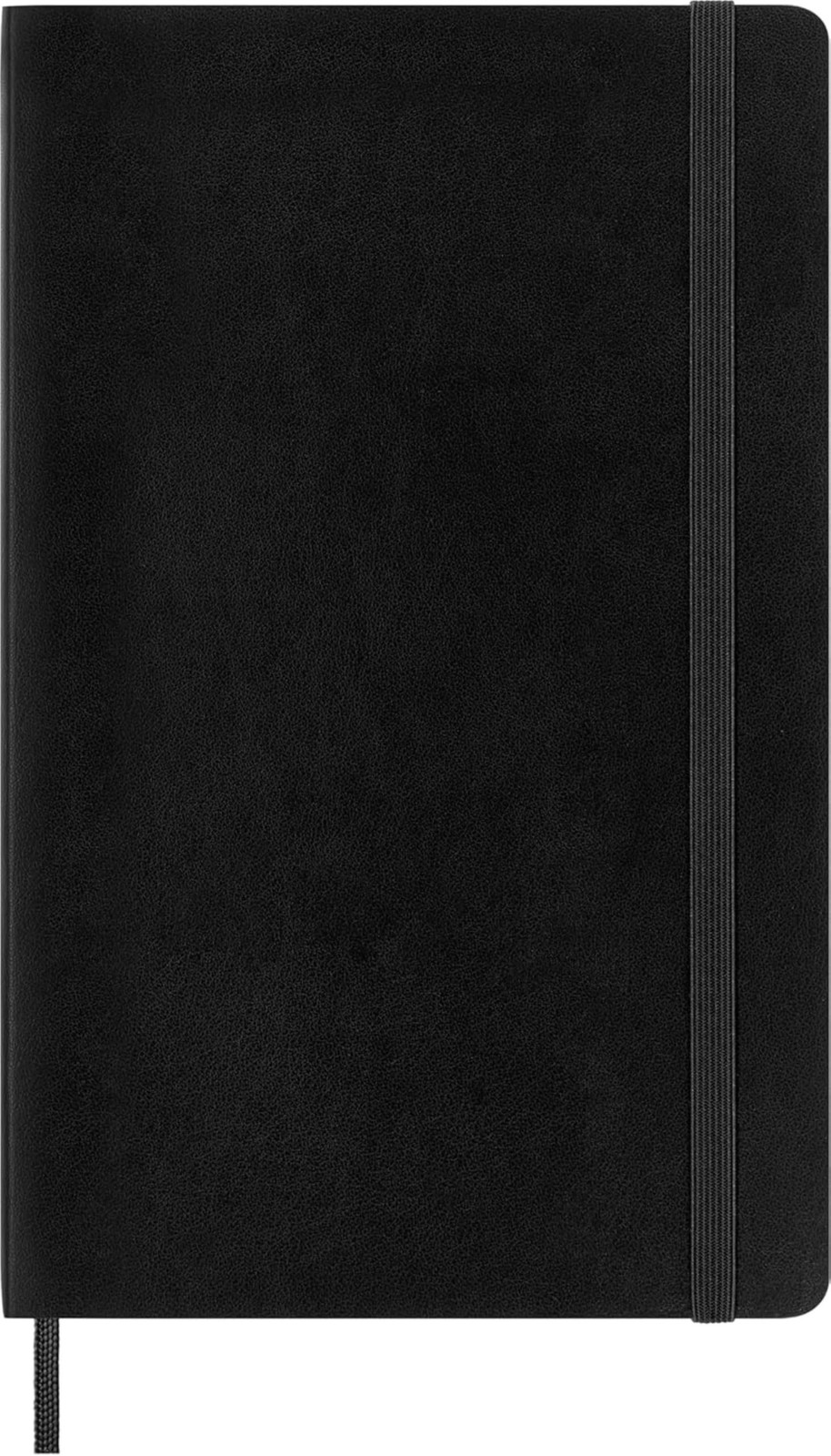 Moleskine Classic Notebook, Soft Cover, Large (5&Prime; x 8.25&Prime;) Plain/Blank, Black…