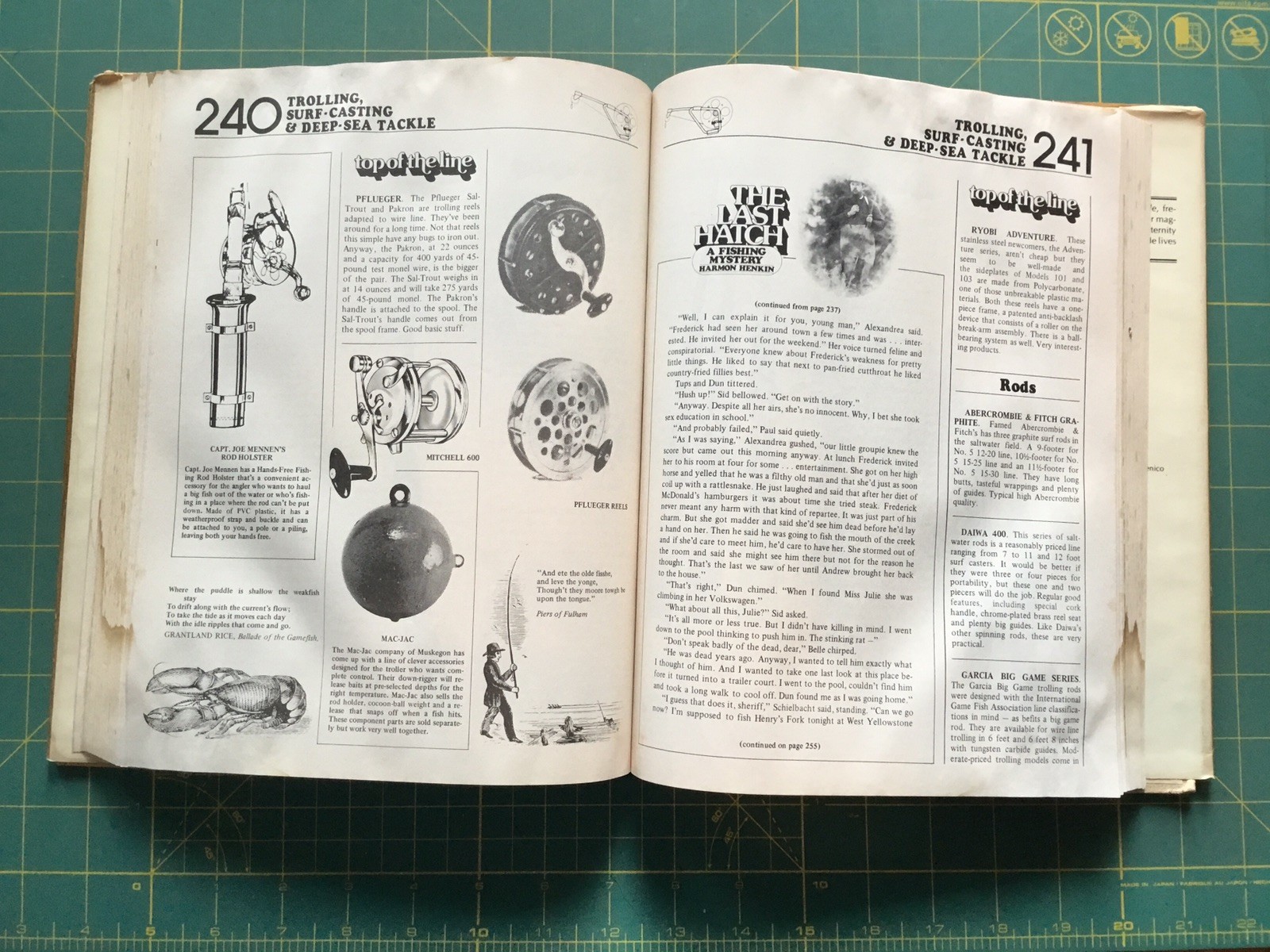 1977 The Complete Fisherman&rsquo;s Catalog, 464Pages Book Many Pictures