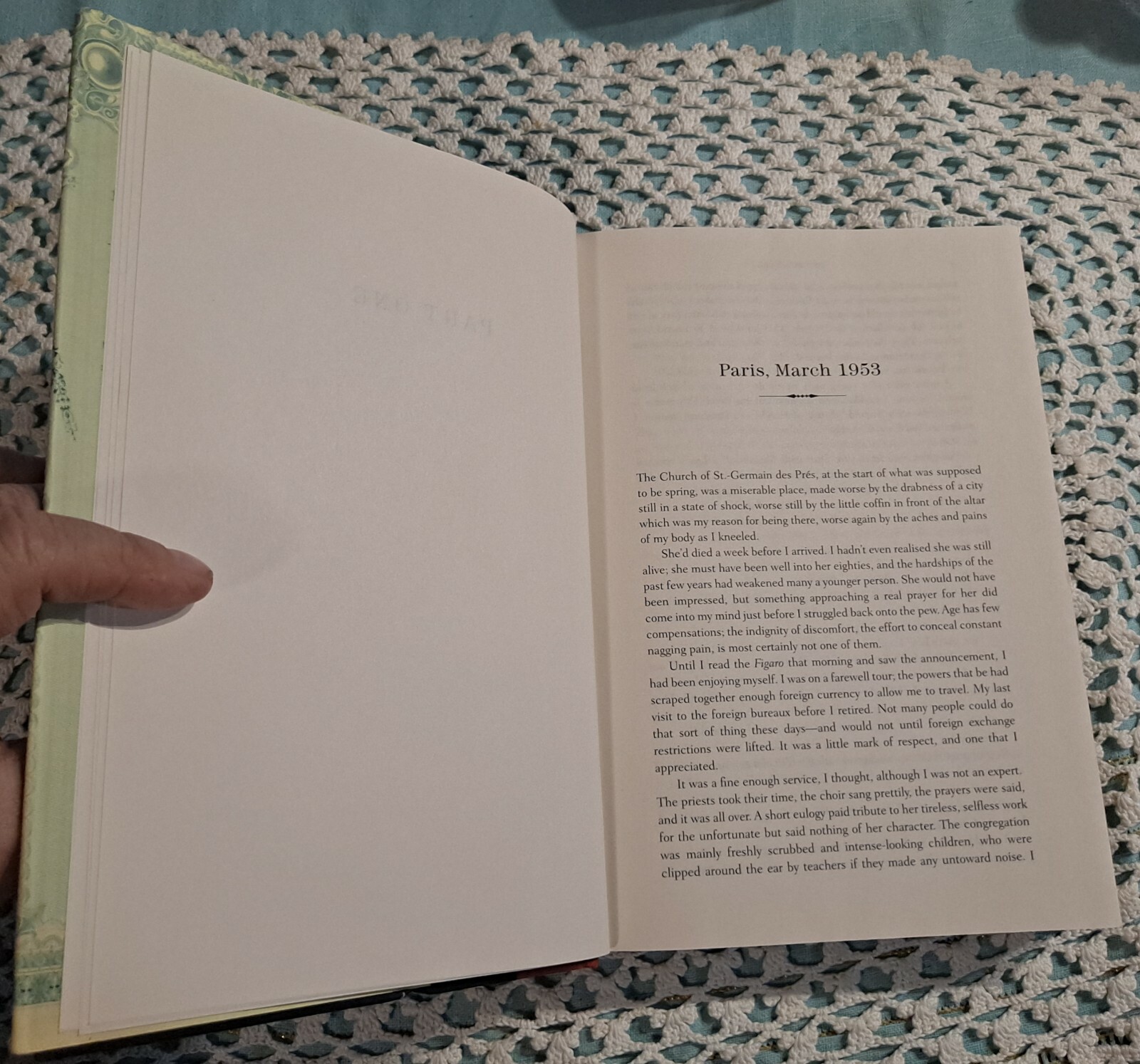 Stone&rsquo;s Fall by Iain Pears, 2009 (1st U. S. Edition), HC w/ DJ, 594 pages