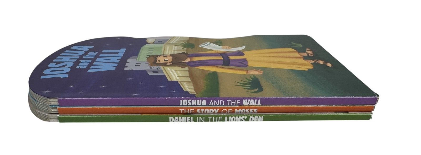 Children&rsquo;s Bible Stories Board Books Set Daniel Moses Joshua Kids Religious