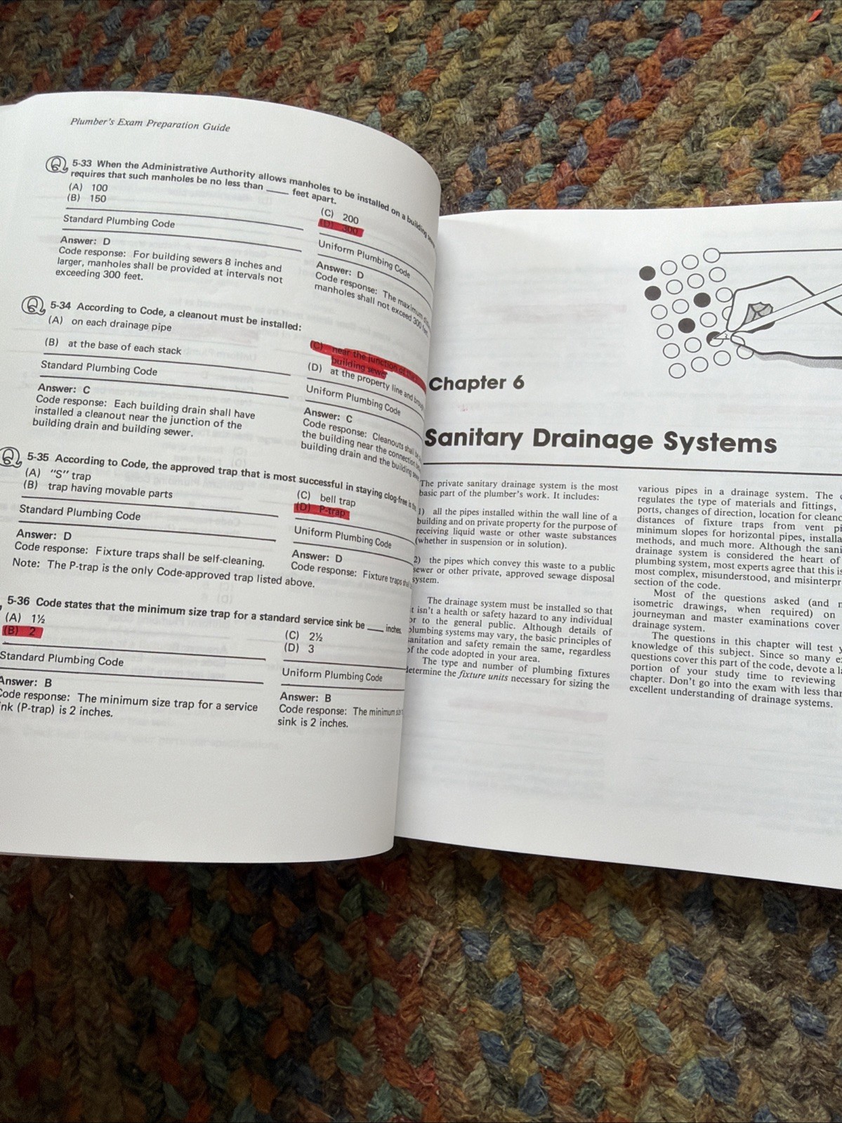 Plumber&rsquo;s Exam Preparation Guide by Howard C. Massey (1985, Trade Paperback)