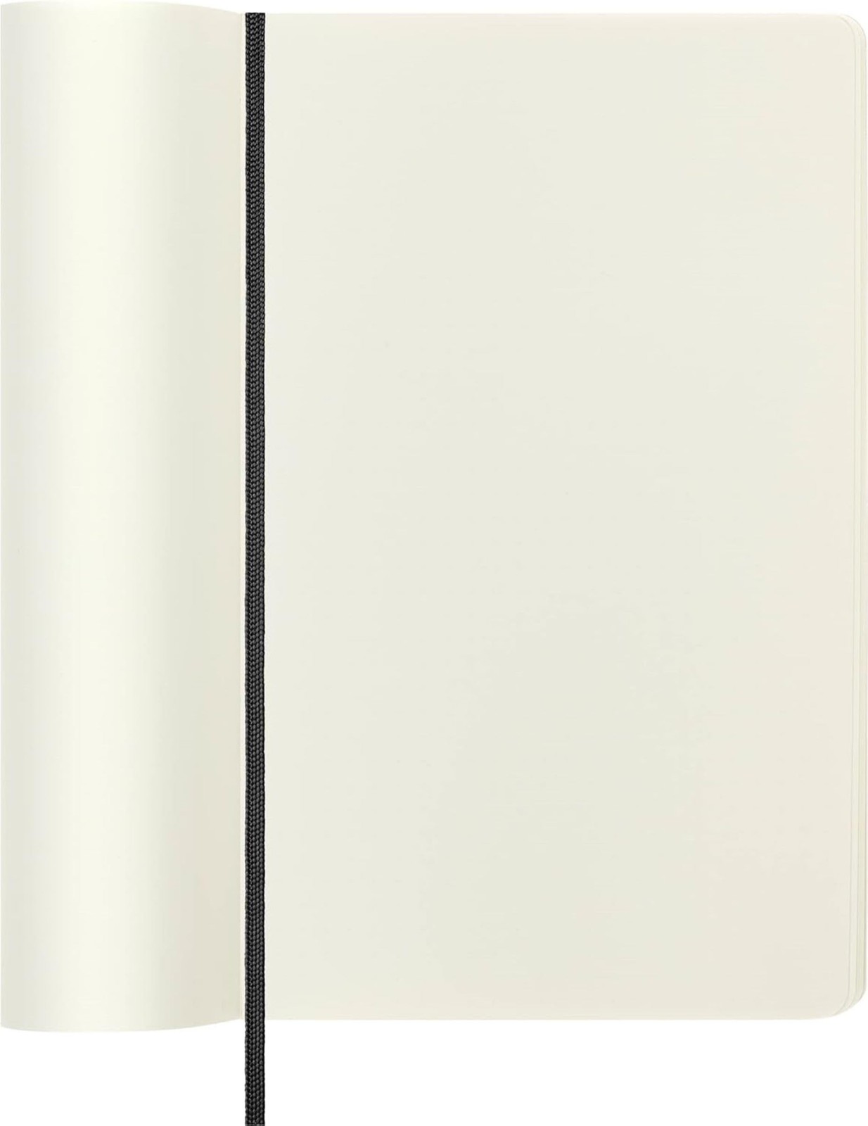 Moleskine Classic Notebook, Soft Cover, Large (5&Prime; x 8.25&Prime;) Plain/Blank, Black…