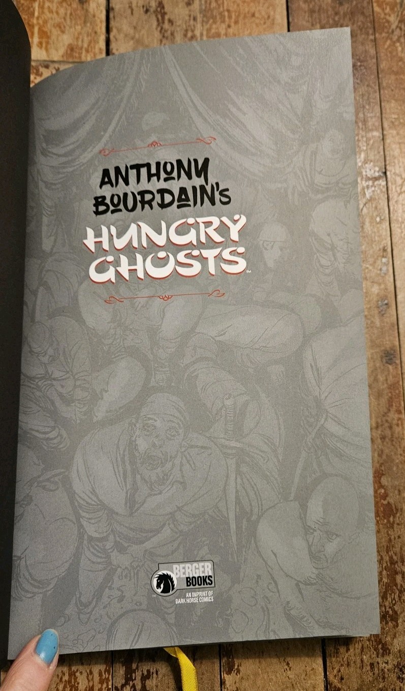 2020. Anthony Bourdain&rsquo;s Hungry Ghosts #1-4 Dark Horse Comics Early Printing VG+
