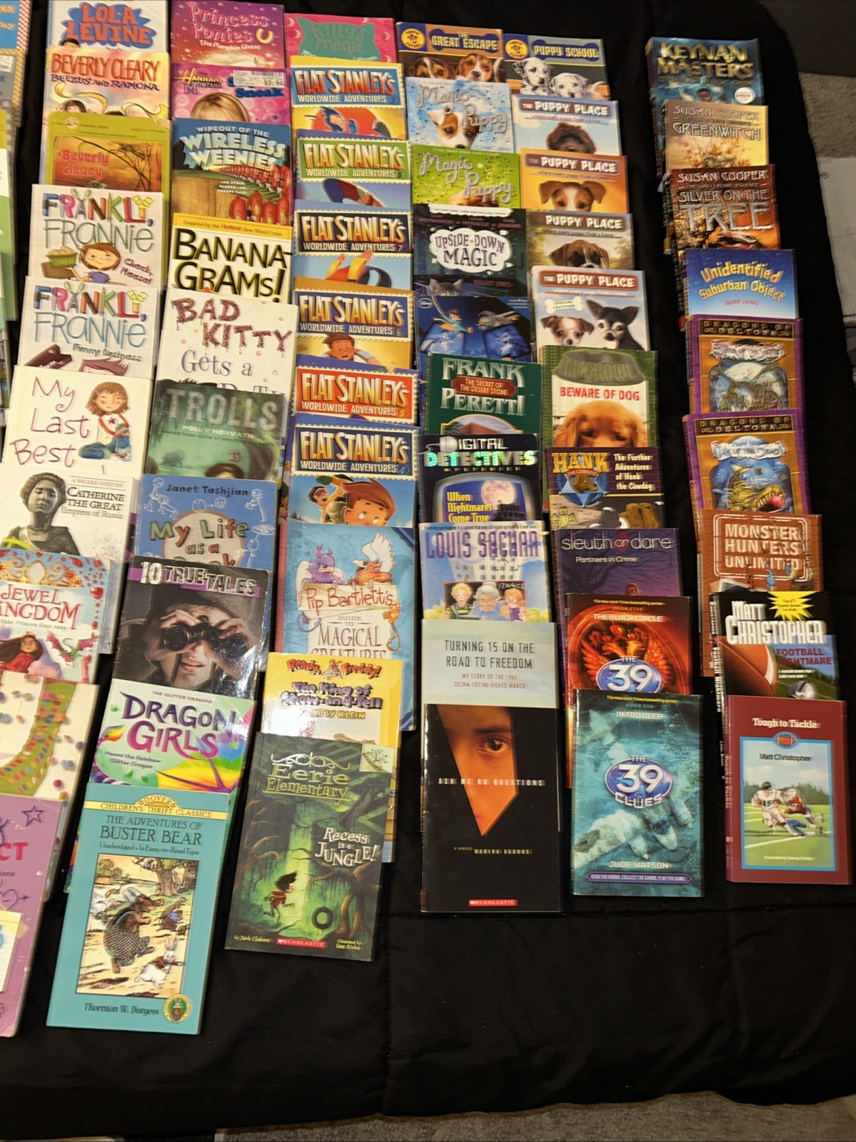 Bulk/Huge Lot of 108 of Children&rsquo;s Kids Chapter Books -Large Assortment