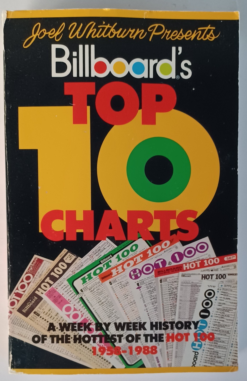 JOEL WHITBURN&rsquo;S – Billboard&rsquo;s Top 10 Charts – 1955-1988 – 594 Pages