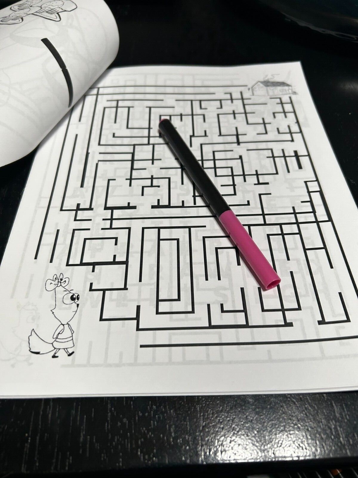 DIGITAL CONTENT- 2022 Big Bad Coloring and Activity Book-35 Pages PRINTING REQ&rsquo;D