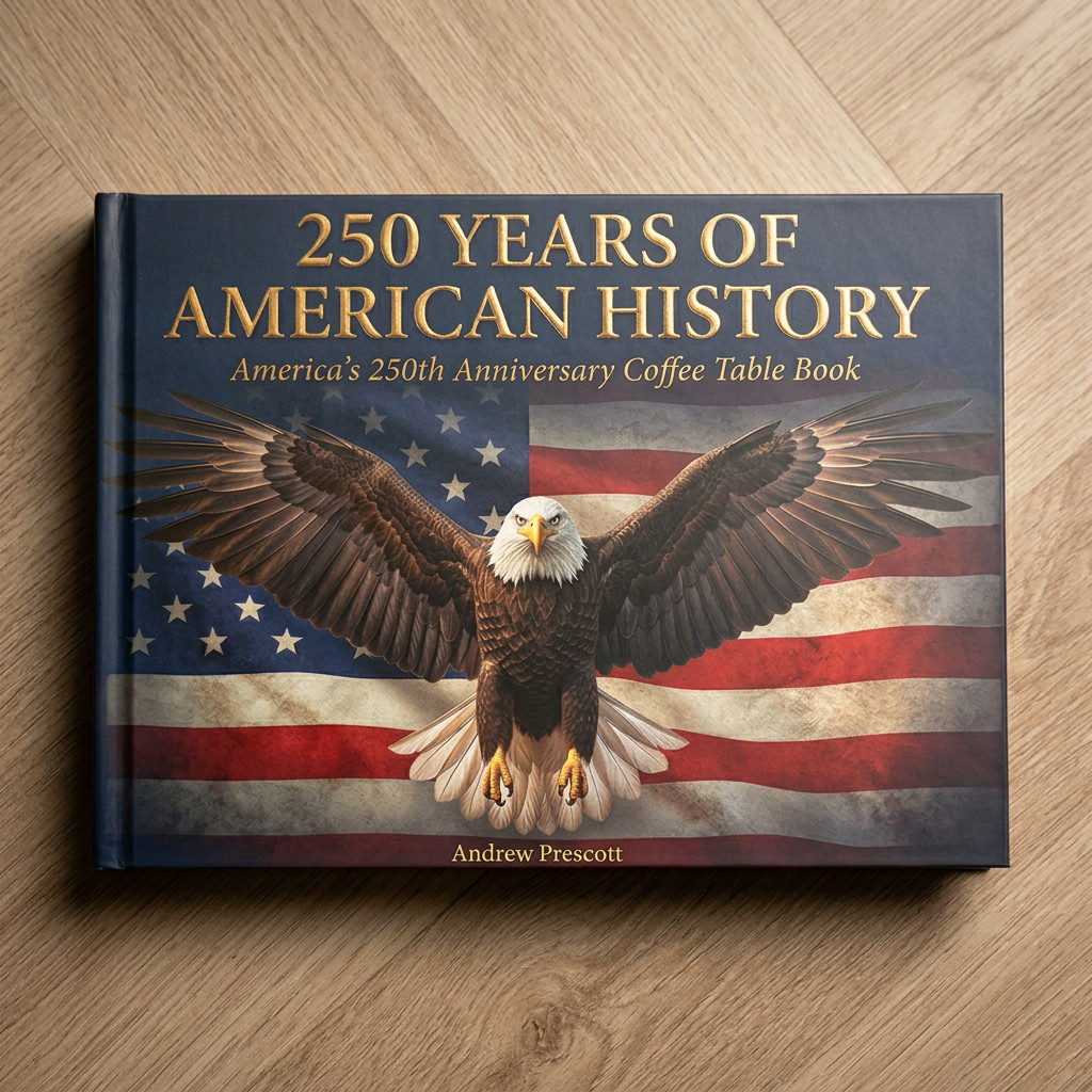 250 Years of American History: America&rsquo;s 250th Anniversary Coffee Table Book (20
