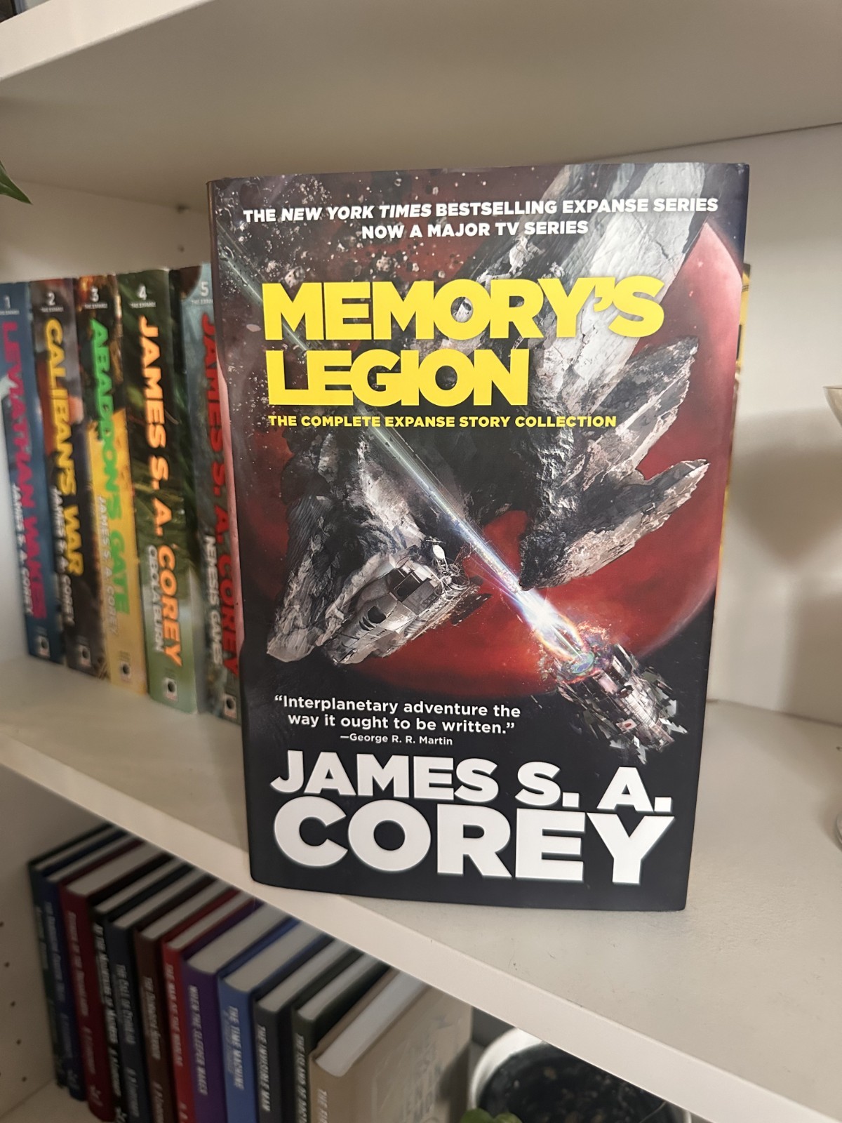 James S.A. Corey THE EXPANSE Complete Series PLUS Memory&rsquo;s Legion (Hardcover)