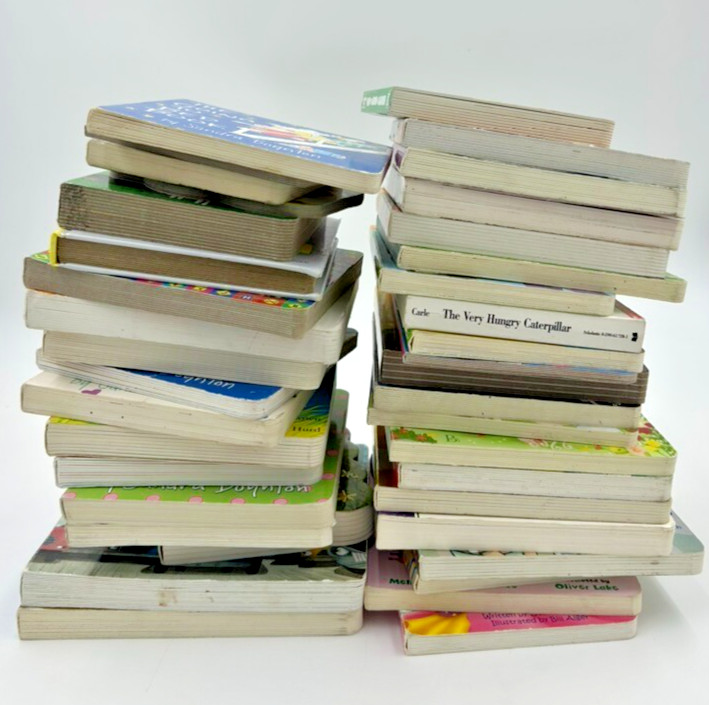 Lot of 100 – Board Books for Children&rsquo;s/ Toddler Babies/Preschool/Daycare
