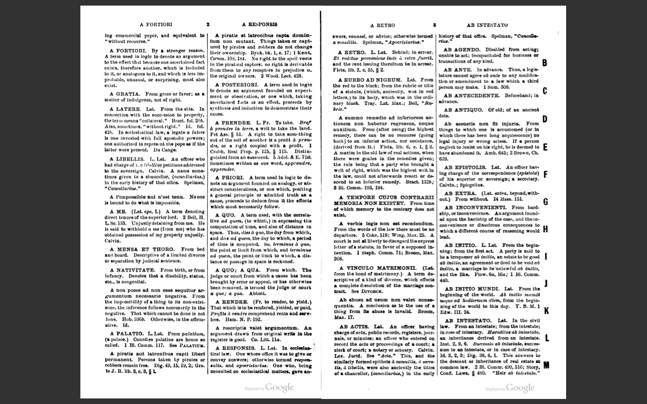 BLACK&rsquo;S LAW DICTIONARY, 1st Edition 1891 and 2nd Edition 1910 Law Book on CD-ROM
