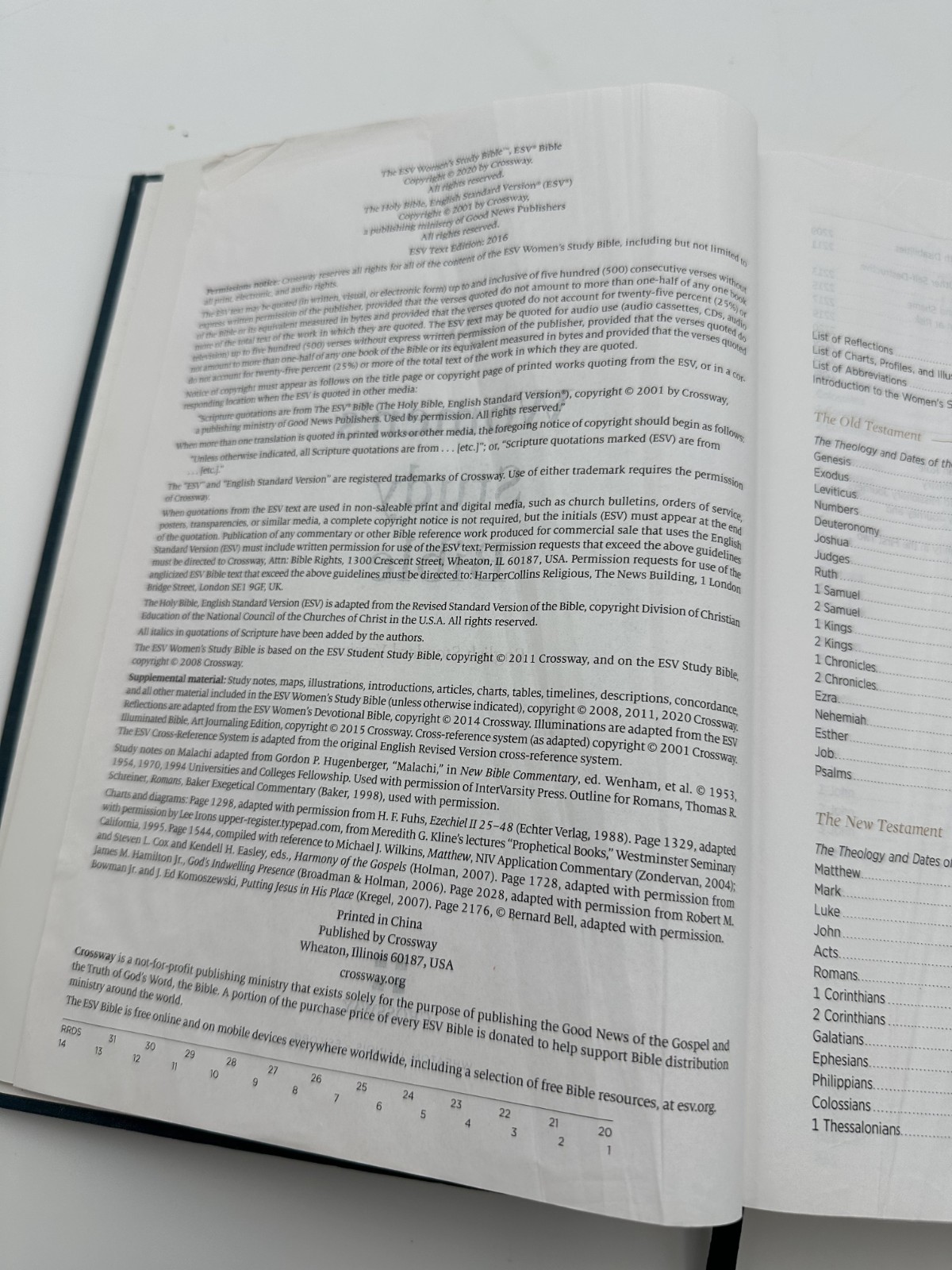 2020 Women&rsquo;s Study Bible ESV Missing Dust Jacket