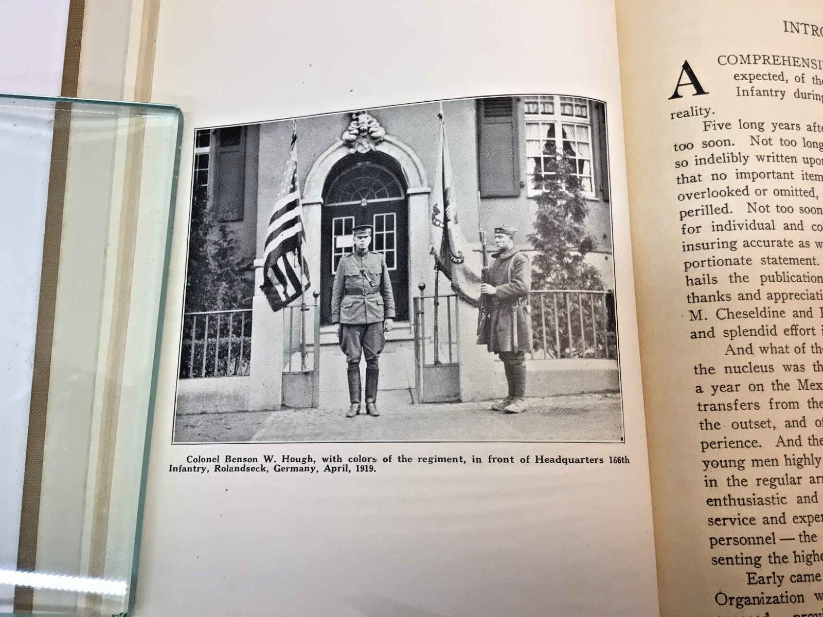Rare: « Ohio in the Rainbow-166th Infantry-42 Div » 1924 First ED. Compilation