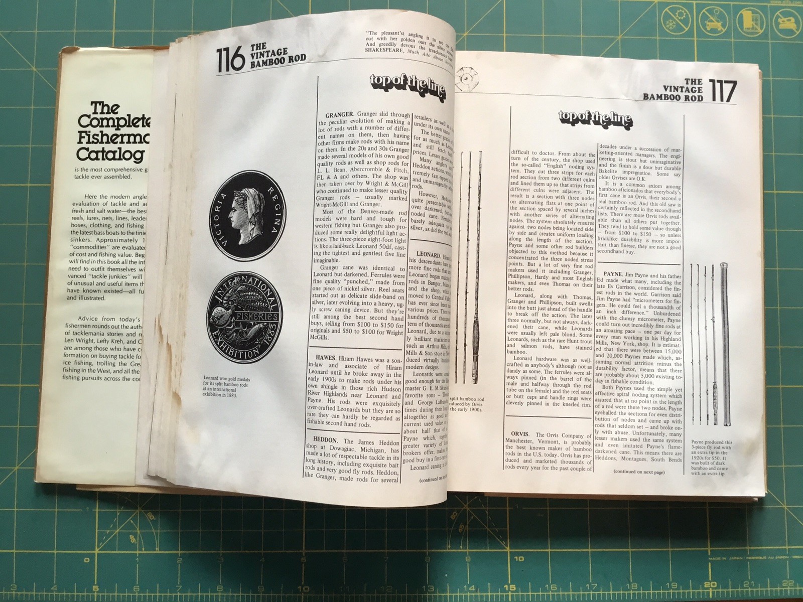 1977 The Complete Fisherman&rsquo;s Catalog, 464Pages Book Many Pictures
