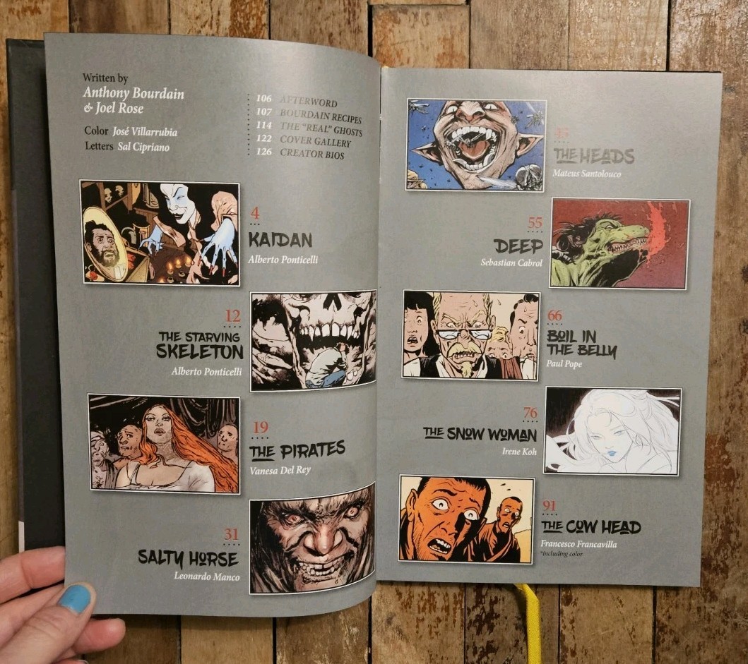 2020. Anthony Bourdain&rsquo;s Hungry Ghosts #1-4 Dark Horse Comics Early Printing VG+